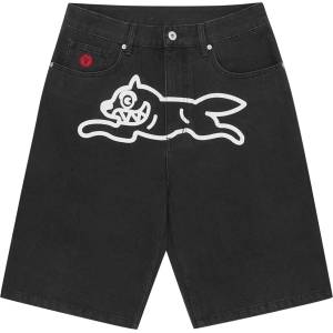 ICECREAM Къси панталони ICECREAM Men's Denim Shorts - Black