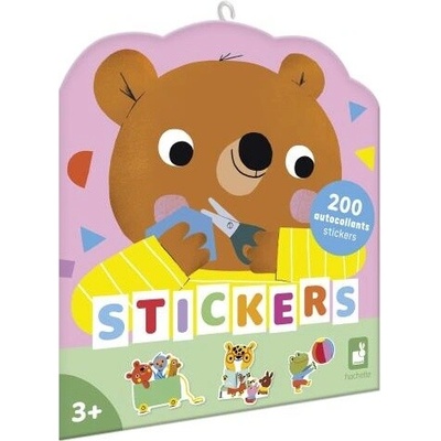 Janod Stickers samolepky školka 200 ks