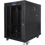 Lanberg rack cabinet 19" free-stand (FF01-8015-12BL)