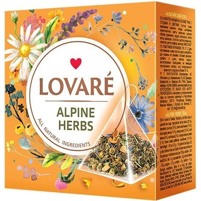 Lovare Bylinný čaj s okvětními lístky v pyramidových sáčcích 30 g