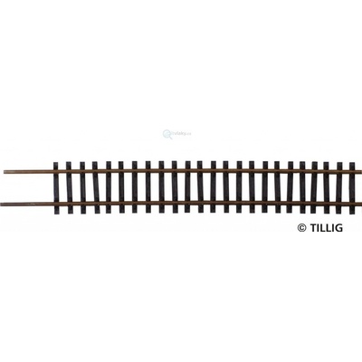 Tillig TT Flexi kolej s patinou 664 mm dřevěné pražce 83495