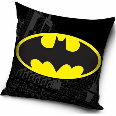 Carbotex vankúš Batman motív Logo 40x40