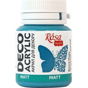 Rosa Talent АКРИЛНА боя Azure Deep (25) Mat 20 ml 1 бр (20025)