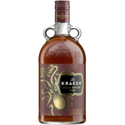 Kraken Gold Spiced 35% 1,75 l (holá láhev)
