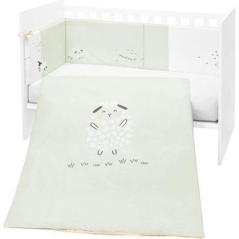 KikkaBoo Бебешки спален комплект 2 части EU style 60/120 Sleepy Sheep (kikka-41101020125)