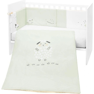 KikkaBoo Бебешки спален комплект 2 части EU style 60/120 Sleepy Sheep (kikka-41101020125)