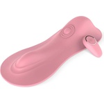 EasyToys Vibe Pad Tapping + Vibrating with Remote Control Pink