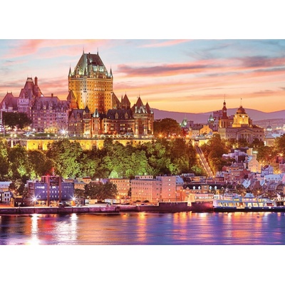 Eurographics Starý Québec Kanada 1000 dielov