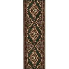 Alfa Carpets Teheran T 102 green Zelená metráž 80 cm