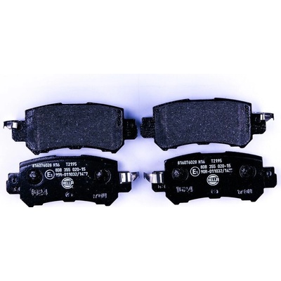 Sada brzdových destiček, kotoučová brzda HELLA 8DB 355 020-151
