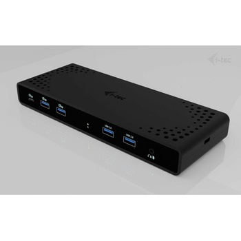 i-Tec Universal Dual 4K Display Docking Station + Power Delivery 85W + Universal USB-C Charger 100 W CADUA4KDOCKPDB100