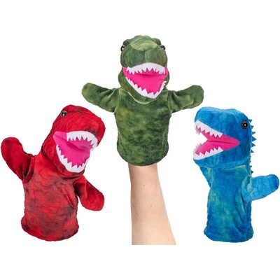 Plyšový maňuška dinosaurus pre najmenšie deti