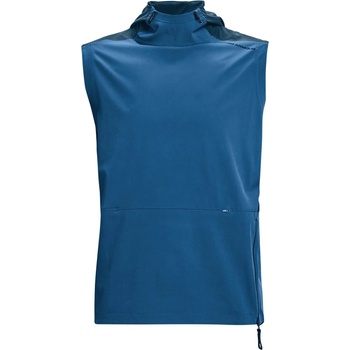 Under Armour Мъжки суичър Under Armour Rush Sleeveless Hoodie Mens - Blue