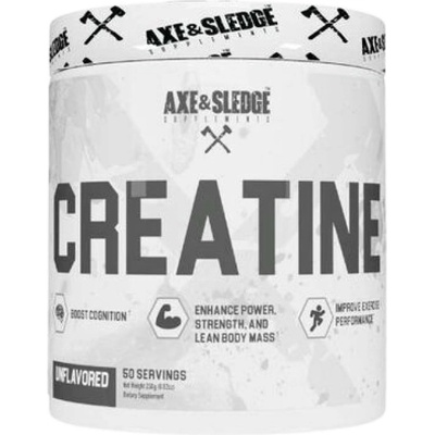 Axe & Sledge Supplements Creatine Powder [250 грама] Неовкусен