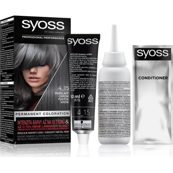 Image 1 of Syoss Permanent Color перманентната боя за коса цвят 4_15 Dusty Chrome