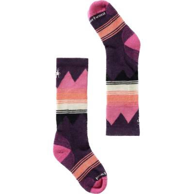 Smartwool Kids' Ski Light Cushion OTC Socks fialová