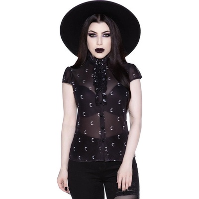 Killstar Maggie Ruffle černá