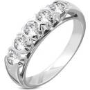 Šperky4U ocelový prsten se zirkony AL 0058