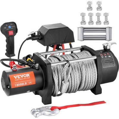 VEVOR elektrický navijak 12V, 8165 kg