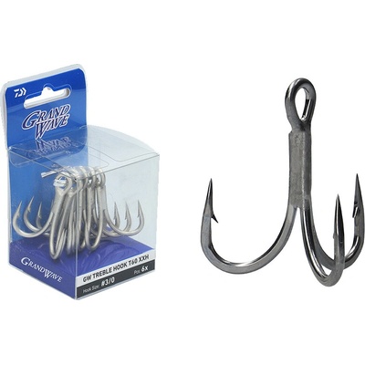Daiwa trojháčky Prorex Assist Treble Hook SaqSas vel.4 7 ks