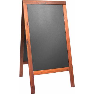CONTACTO Tabule dřevěná 850 550 mm černá 7696/122
