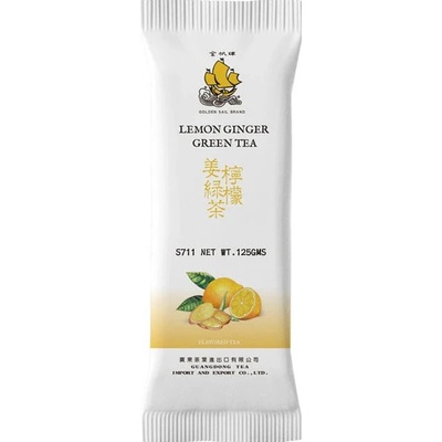 Golden Sail Čínský zelený čaj s citronem a zázvorem sypaný 125 g