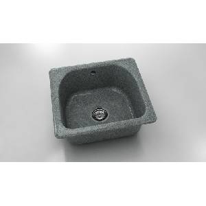 FAT Mивка Classic 207, Granicite, 254 Slate, с включен сифон Мивка за вграждане