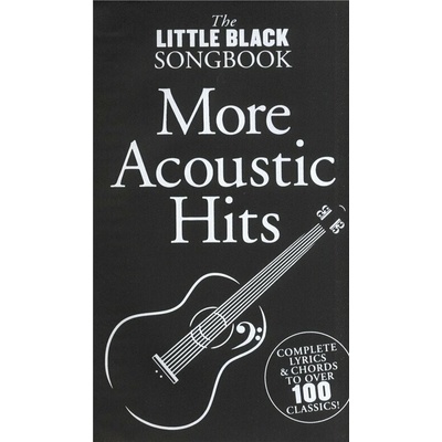 The Little Black Songbook Acoustic Hits Noty