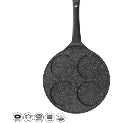 Pánev GRANDE volská oka/lívance pr. 27 cm 4 sekce