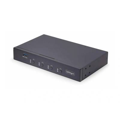 StarTech StarTech. com P4A20132-KM-SWITCH KVM превключвател Черен (P4A20132-KM-SWITCH)