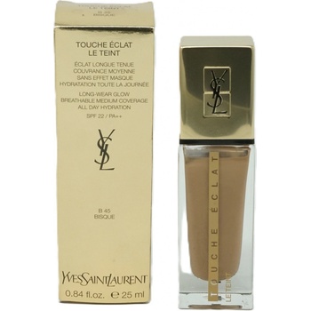 Yves Saint Laurent Touche Éclat Le Teint dlouhotrvající make-up pro rozjasnění pleti SPF22 B45 Bisque 25 ml