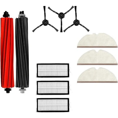 Mobilly комплект четки, филтри и мопове за Roborock Q8 Max, Q8 Max+, Q5 Pro+, 11 бр (set Q8max 11 pc)