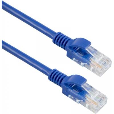 Sbox UTP-1BL CAT5e 1m modrý