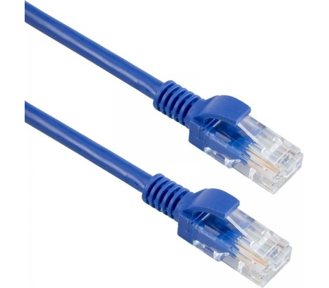 Sbox UTP-1BL CAT5e 1m modrý