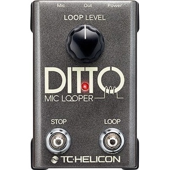 TC Helicon Ditto Mic Looper Вокален процесор (DITTO MIC LOOPER)