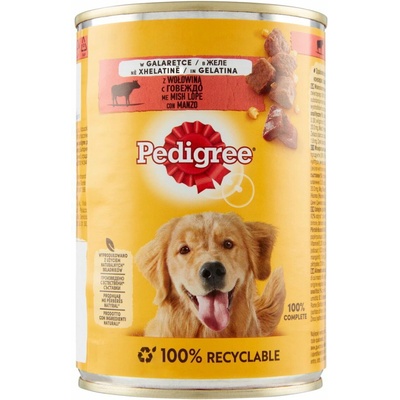 Pedigree s hovädzím mäsom v jemnej želatíne 400 g