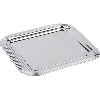 APS Servírovací tác obdélníkový 352x325 mm Classic inox