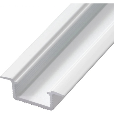 LED profil V5W vestavný bílý - Profil bez krytu 2m