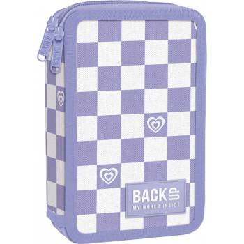 Image 1 of BackUP - Пълен несесер с 2 ципа Purple Chess 6 DW 29