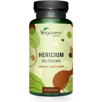 Image 1 of Vegavero Organic Lion's Mane 500 mg [60 капсули]