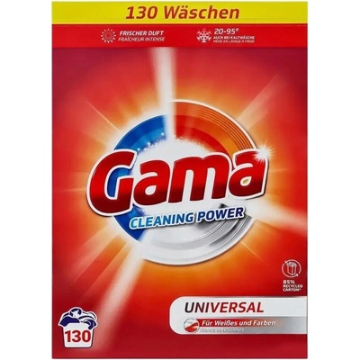 Vizir Gama prací prášok univerzálny 8,45 kg 130 PD