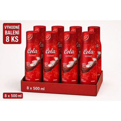 G&G Sirup s příchutí Coly 8 x 500 ml