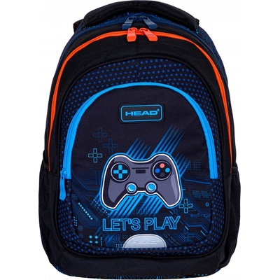 HEAD Ученическа раница Head - Хайде да играем, 3 ципа (AS502024040)