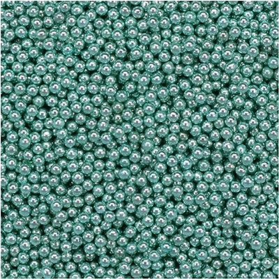 Drobné skleněné kuličky Pentart 40 g / mátově zelené