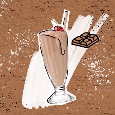 SORBOS ядливи плодови сламки ШОКОЛАД (1 бр. )