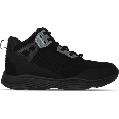 Rise Мъжки баскетболни кецове Rise Diverse Basketball Trainers Mens - Black/Charcoal