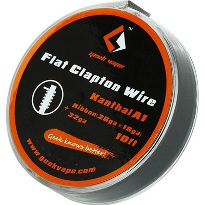 GeekVape Kanthal A1 Flat Clapton 3m