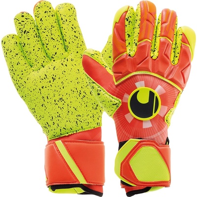 Uhlsport Dynamic Impulse Supergrip Finger Surround oranžová/žlutá/černá – Zboží Dáma