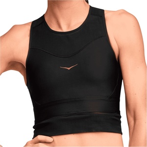 HOKA Дамски спортен сутиен HOKA Women's Race Day Bra Sports bra - Black / Black - размер XS (114-3672-0411)