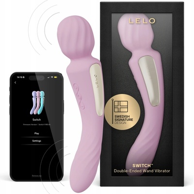 Lelo switch wanda double stimulation soft pink